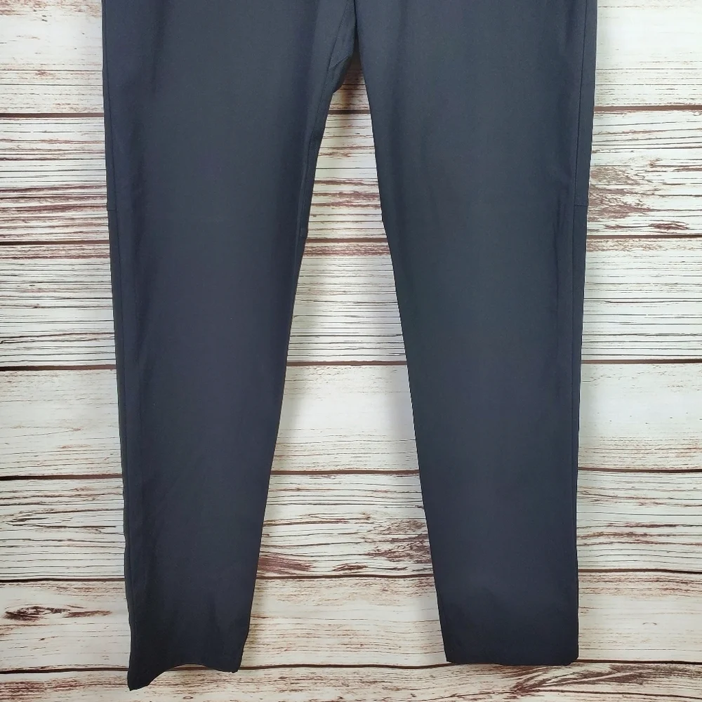 Lululemon Mens 32x33 Black ABC Slim-Fit 5 Pocket Warpstreme Chino Pants